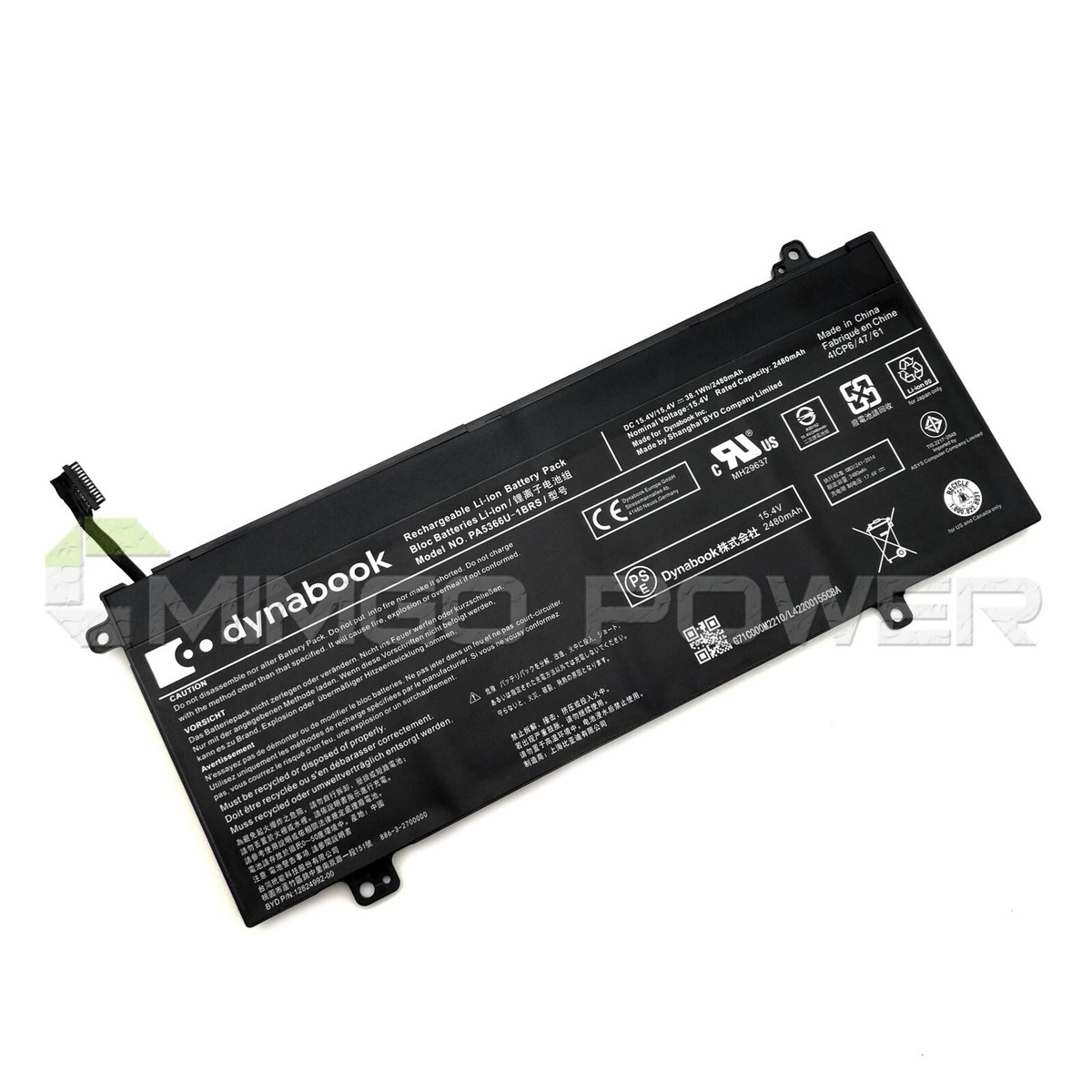 New Genuine PA5366U-1BRS 38.1Wh Battery for Toshiba Dynabook