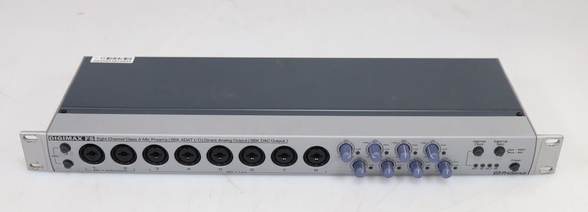 Presonus DigiMax FS8 8ch micpre No2ch難あり Presonus DigiMax FS8 8ch micpre No2ch難あり PreSonus DigiMax D8 8
