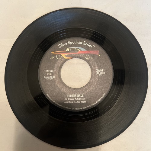 BOBBY VEE RUBBER BALL/PUNISH HER REISSUE 45 7INCH eBay