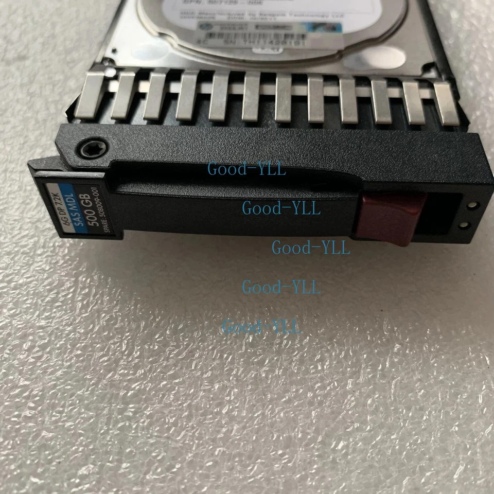 1XHP 500GB 7.2K 507610-B21 508009-001 SAS 6G 2.5 7.2K HARD DRIVE SERVER PROLIANT - Image 2 of 4