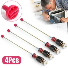 4PCS DC97-05280W Upgraded Washer Suspension Rods Kit for Samsung Washing Machine