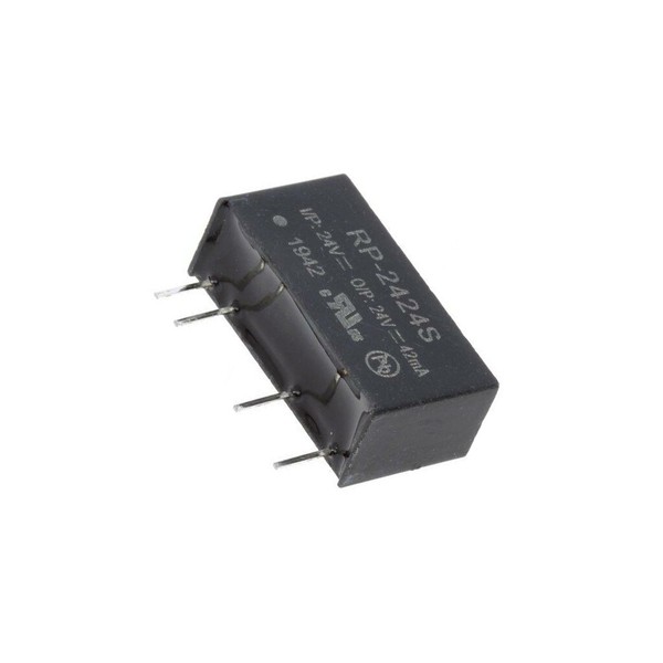 RP-2424S Wandler: Dc/Dc 1W Ueing: 21,6-26,4V Uausg: 24VDC Iausg: 42Ma Recom-image