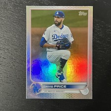 2022 Topps Series 1 Baseball David Price Rainbow Foil Base #40