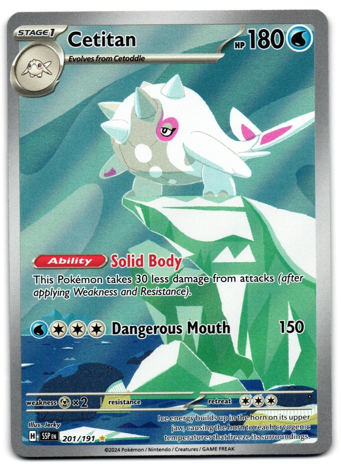 cetitan pokemon card price Amazon.com: Pokemon - Cetitan 201/191 - Surging Sparks