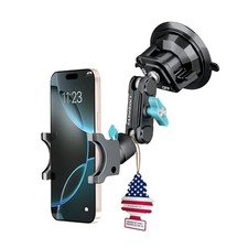 Suction Cup Phone Mount for Car Truck Heavy Duty Metal Phone TitanX100
