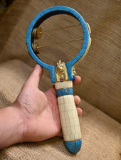 Authentic Ancient Egyptian Sistrum Sacred Musical Instrument of Hathor Figure BC