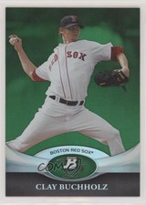 2011 Bowman Platinum Green Clay Buchholz #40 fm0