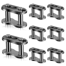 8 Pcs 420 Roller Chain Master Link Connector Set, Replacement for Dirt Bike Mini