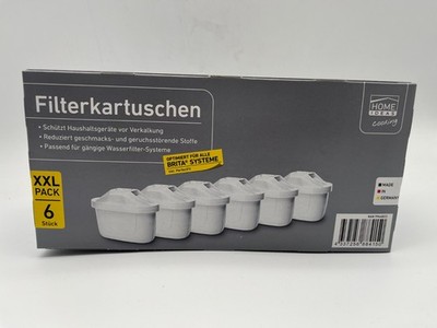 Home Ideas Filterkartuschen  XXL 6er Packung für Brita  Systeme inkl. PerdectFit