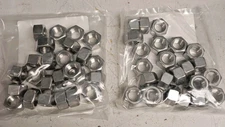 2 Bags of 25 - 1WB44Z Hex Nut 5/8"-11 Grade 18-8 SS Plain