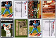 Tommy Edman 4 Card Lot - Los Angeles Dodgers St. Louis Cardinals Stanford