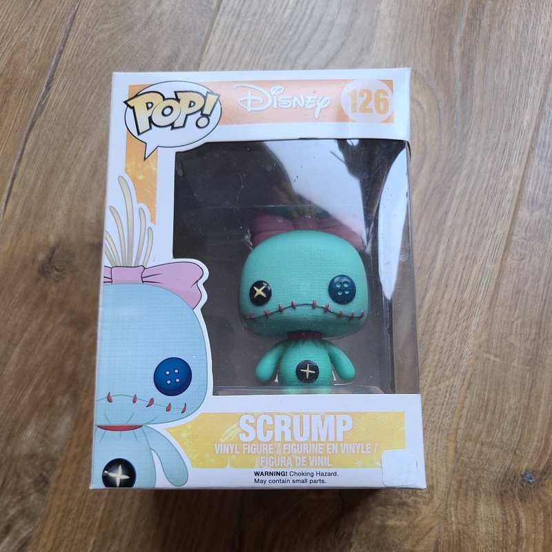 Funko Pop Disney Scrump 126 Rare see description