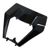 Ufo Scheinwerfer-Maske Headlight Exc 17-19 Bk Schwarz