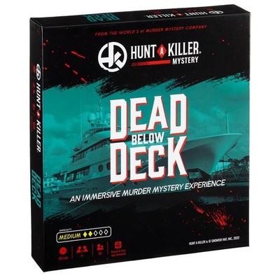 Hunt A Killer Mystery Dead Under Deck An Immersive Murder Mystery Game Use The R