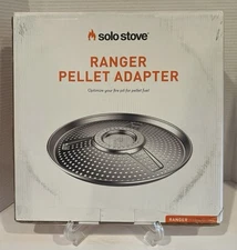 Solo Stove Ranger Pellet Adapter Outdoor Fire Pit Accessory, New