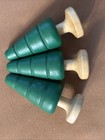 Lot 3 Thomas Train Railroad Wooden Railway Wood Cone Green Trees Pine 3” — photo 9