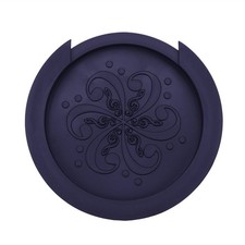 Guitar Soundhole Cover, 4 inch Sound hole Rubber Cover for Acoustic Guitar B...
