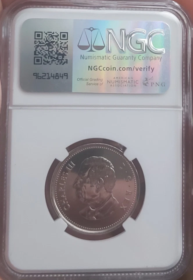 CANADA 2024 50 CENTS KING CHARLES III COIN HIGH GRADE in 1st Release BID NOW - Image 4 of 4