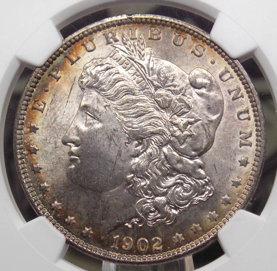 1902 O モルガンダラー 銀貨 NGC MS63 NGC Grade MS 63 1902 Year Morgan US Dollars (1878-1921) for sale