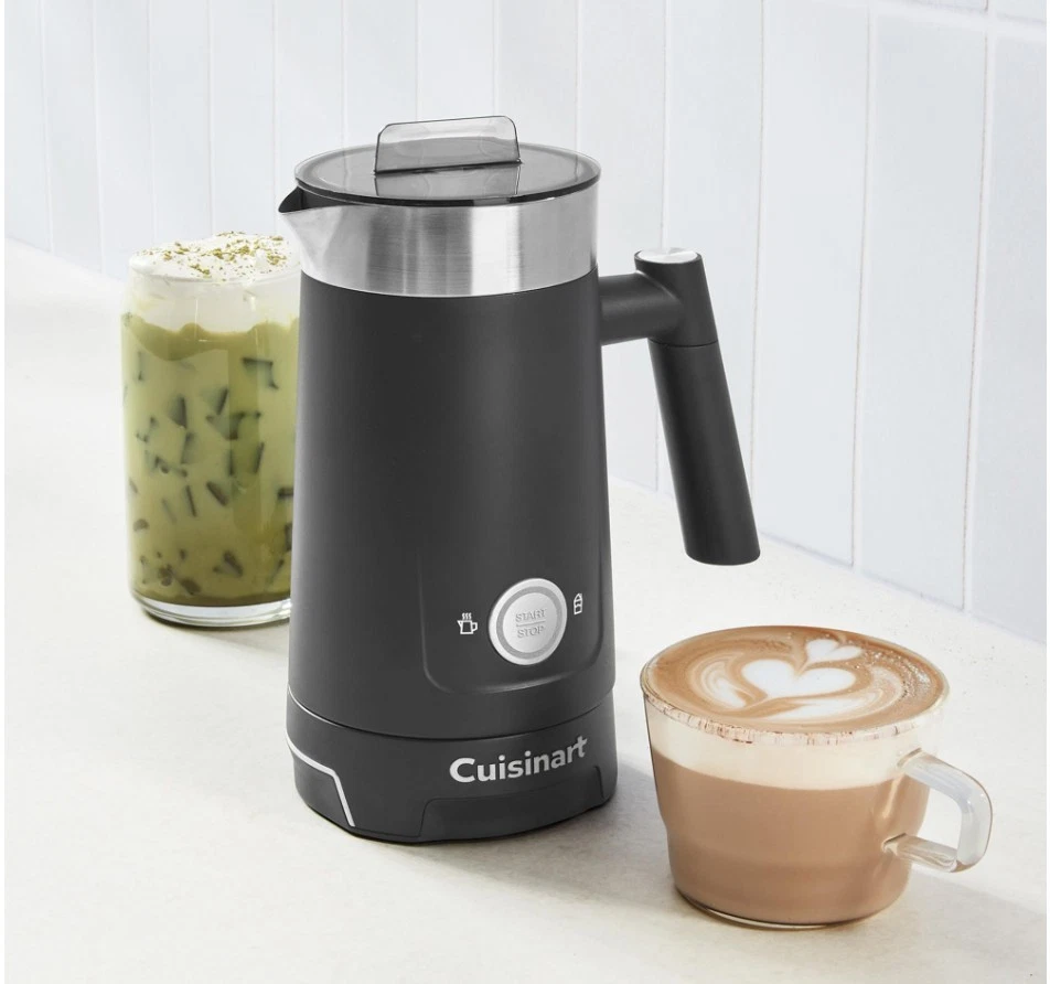 Espumador de leite Cuisinart espuma quente e fria, 460W, conveniência, fácil aderência, remoção - Imagem 4 de 4