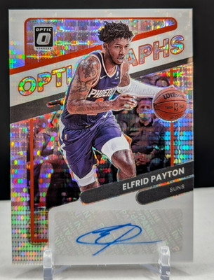Elfrid Payton #/20 AUTO Silver Prizm Pulsar Opti-graphs 2021-22 Donruss Optic