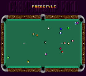 Championship Pool - Sega Genesis Game