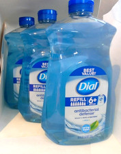 Dial Antibacterial Hand Soap Refill Spring Water 52 fl oz 3-PACK 0.51 per fl oz