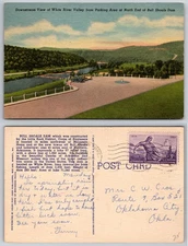 White River Valley Bull Shoals Dam Postcard