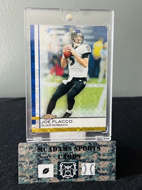 2009 Topps Finest - Joe Flacco #26 SUPERFRACTOR 1/1