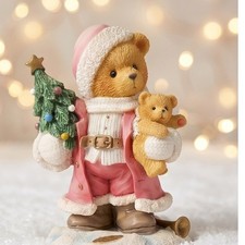 Cherished Teddies Klaus Bearer Of Good Tidings Christmas Figurine 1996 Vintage