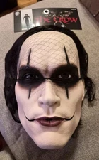 Trick Or Treat Studios The Crow Deluxe Eric Draven Overhead Plastic Mask NEW