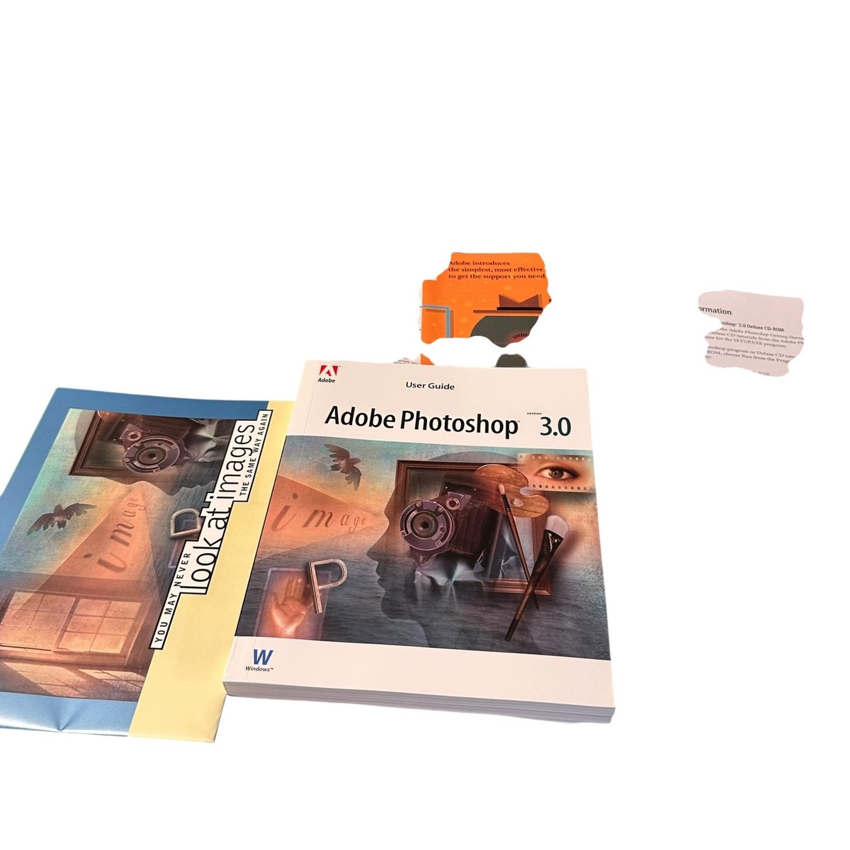 Adobe Photoshop 3.0 Window PC Bundle Floppy & CD Keys Lots of