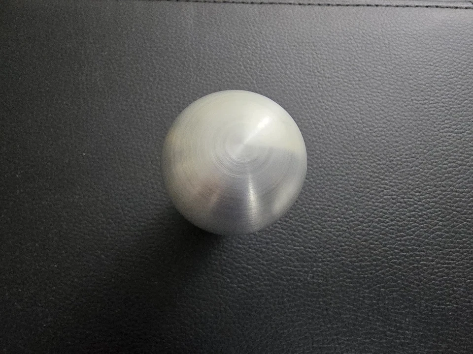 Empuñadura de pistola vudú muy rara perilla de cambio girada plateada 10 x 1,25 para Mazda Nissan Foto 2 de 3