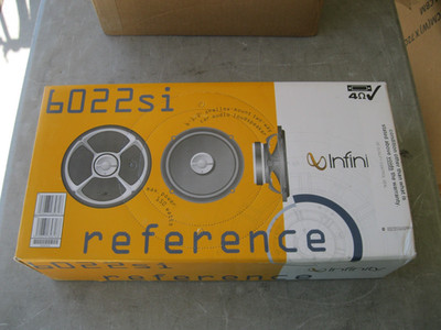 NEW IN THE SEALED BOX!--Infinity Reference 6022si car speakers