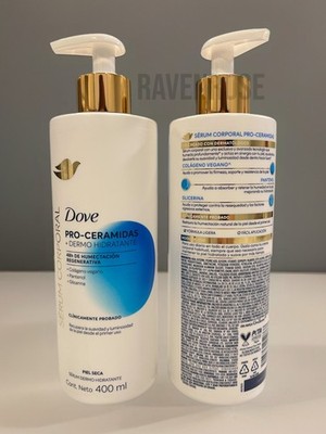 Dove Body Serum Pro-Ceramides 400ml Moisturizing Lotion  Dry Skin (1 Bottle)