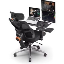 Ergonomic Office Chair With Fully Adaptive Lumbar Support, 136 Tilt Function
