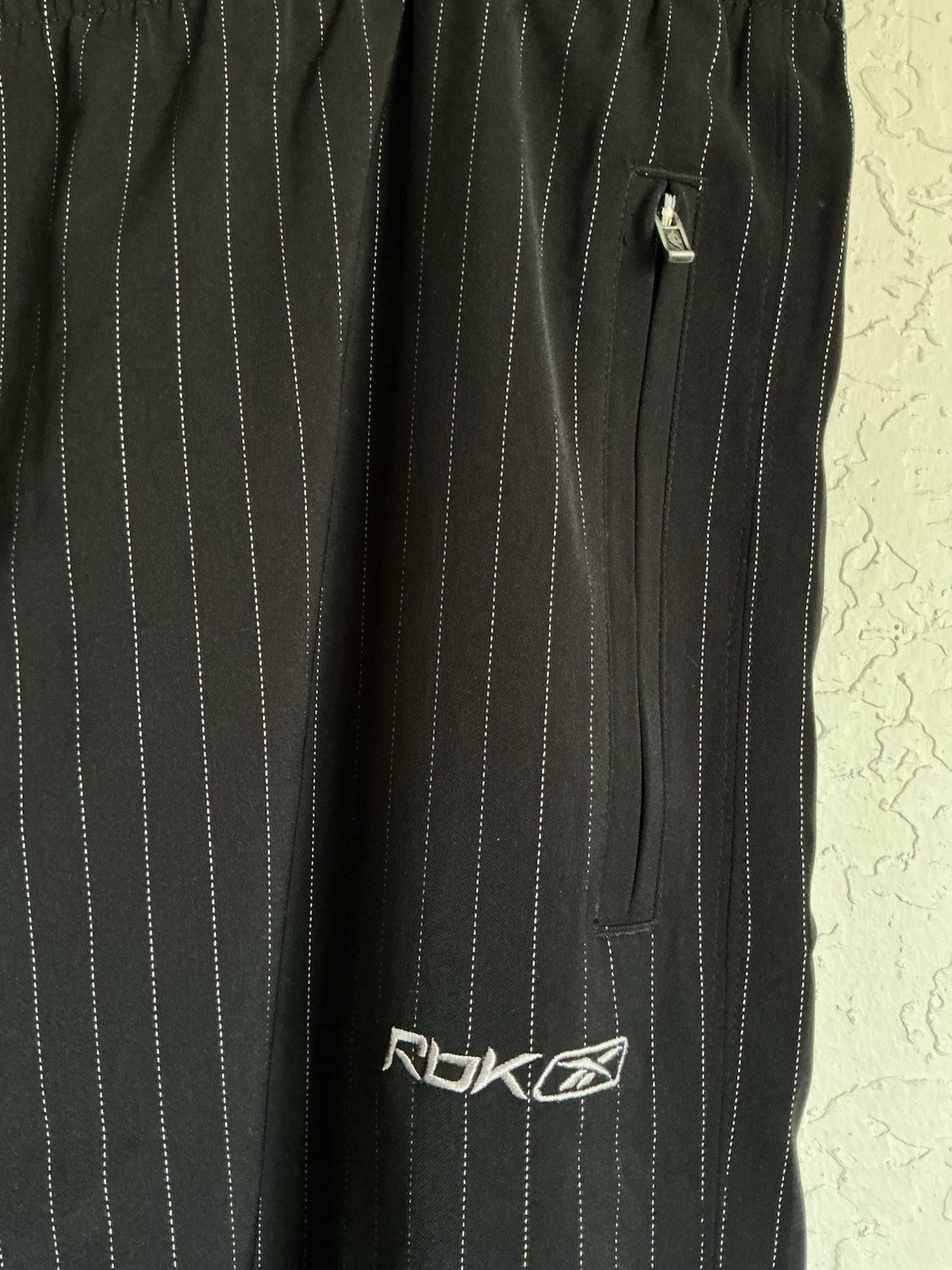 Vintage Reebok Track Pants Men's XLT Lined Striped Basketball Training NEW NOS thumbnail 4