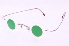 SILHOUETTE TITANIUM M7395 6057 PINK AUTHENTIC DESIGNER EYEGLASSES -