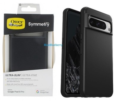 Otterbox Symmetry Case for Google Pixel 8 Pro Black Case 77-94846
