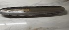 Michael Aram Silver Molten 21” Long, 4”Wide Scalloped Edge Hand Craft Oval Tray — photo 2