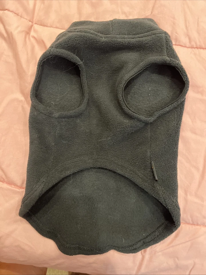 Gooby Stretch Fleece Vest Dog Sweater black Large - Image 4 of 4