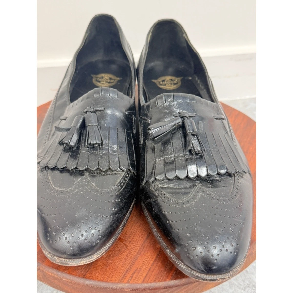 Florsheim Black Tassel Kiltie Loafers | eBay display picture 2