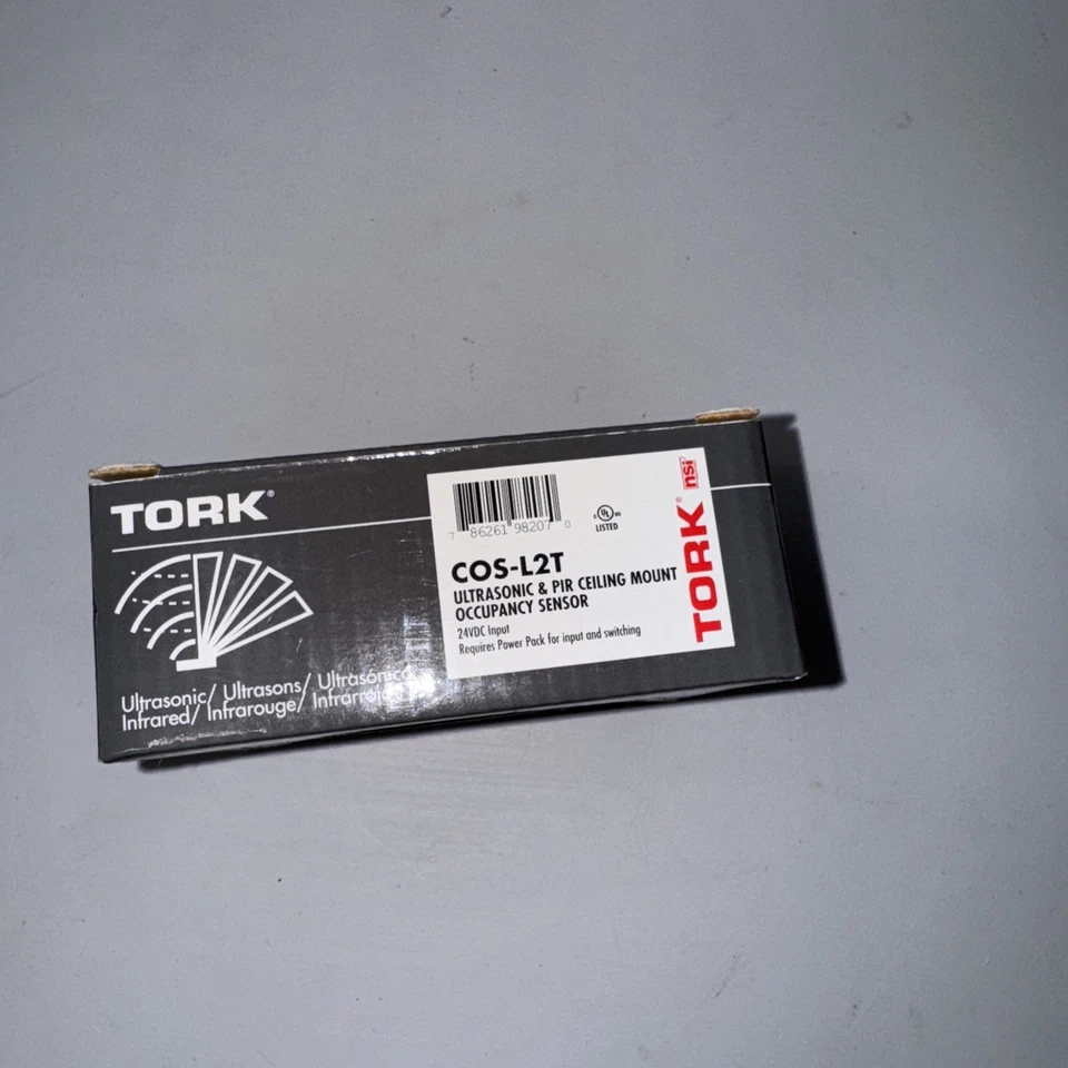 TORK COS-L2T Occupancy Sensor Ultrasonic & PIR Ceiling Mount - Image 2 of 4