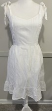 Old Navy  White Cami Dress, Sz L