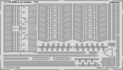 SBD-3 air brakes - Flyhawk - / 1:72 - Eduard 72725