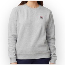NWT FILA Womens Michele Crewneck Sweatshirt - Gray - Size XXL - W27