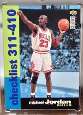 1995-96 Collector's Choice Basketball Checklist: 311-410 #410 Michael Jordan