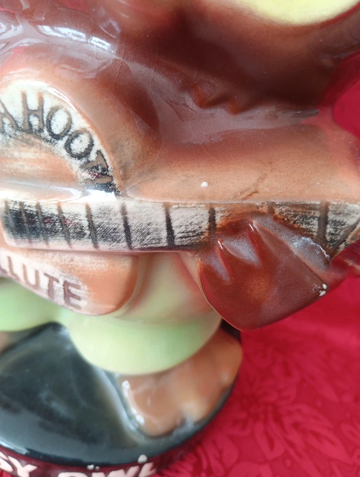 Vtg 1970s McCoy Woodsy Owl Cookie Jar Give A Hoot Don't Pollute US Forestry - Image 4 of 4