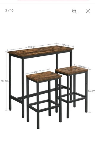 Bar Mit 2 Hocker