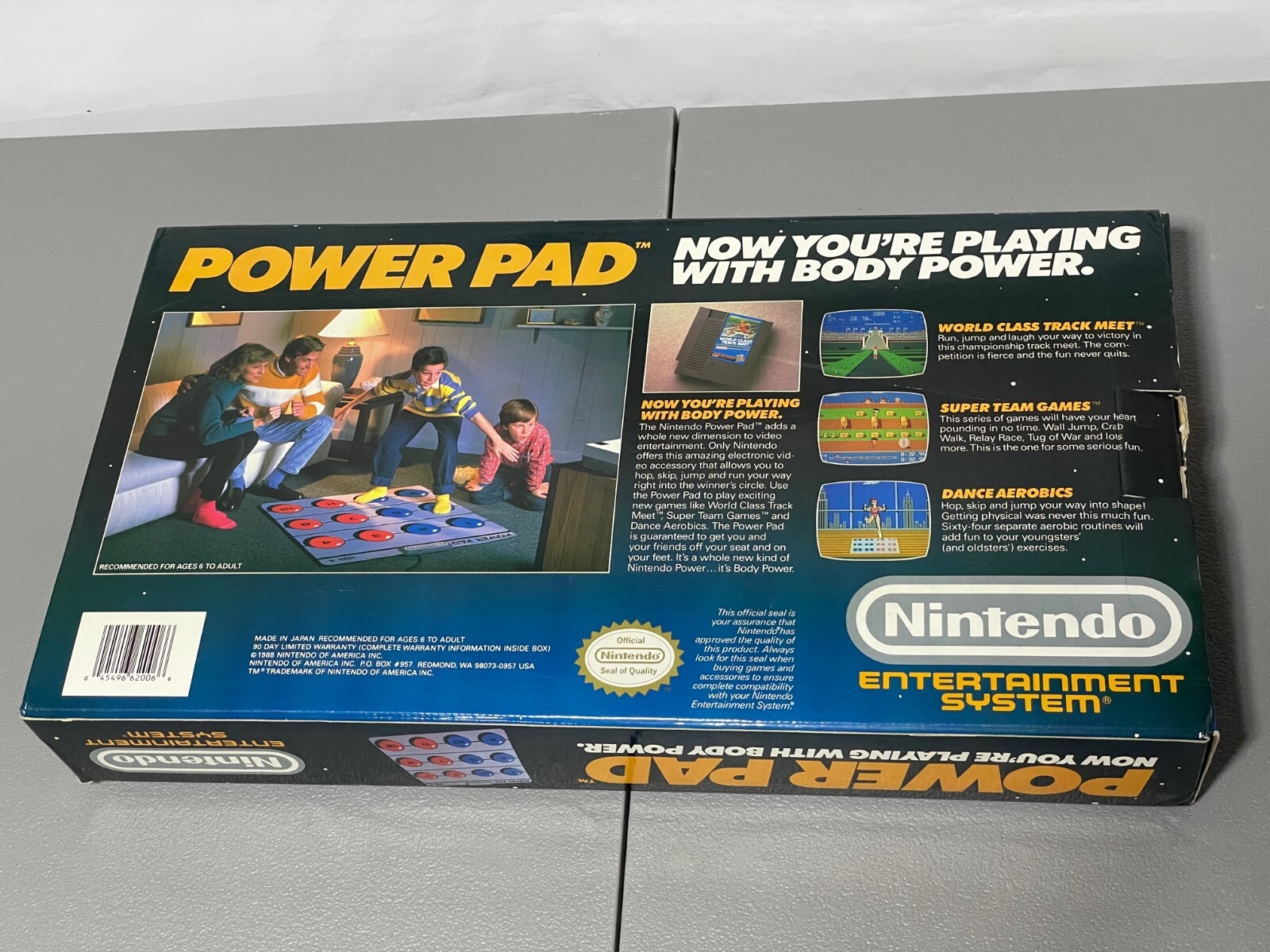 Original Nintendo (NES) Power Pad BRAND NEW RARE!!!! 45496620066 eBay